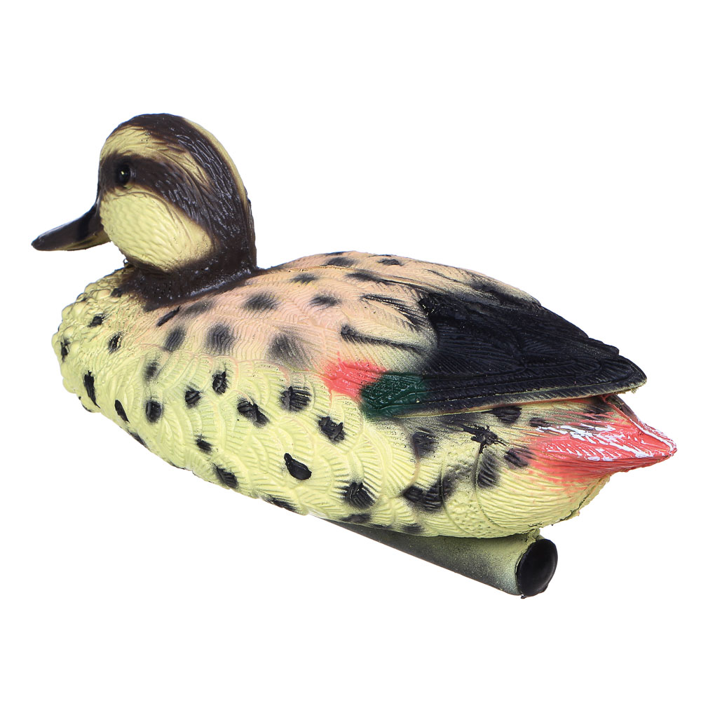 INBLOOM Фигура садовая Утка пятнистая 25x12x11см, пластик, арт.№ 162-190