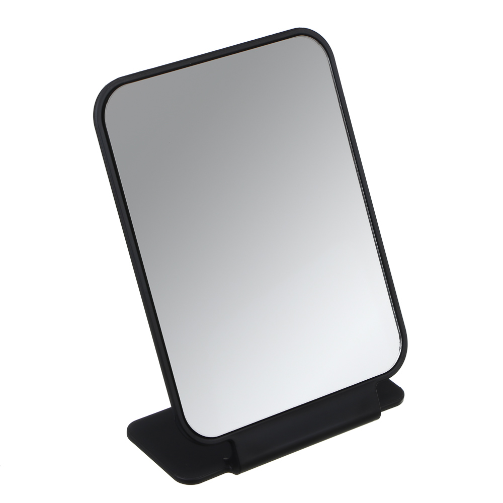 ЮНИLOOK Рефлект Зеркало настольное, пластик, стекло, 20,5х14,5см, 2 цвета, арт.№ 301-281