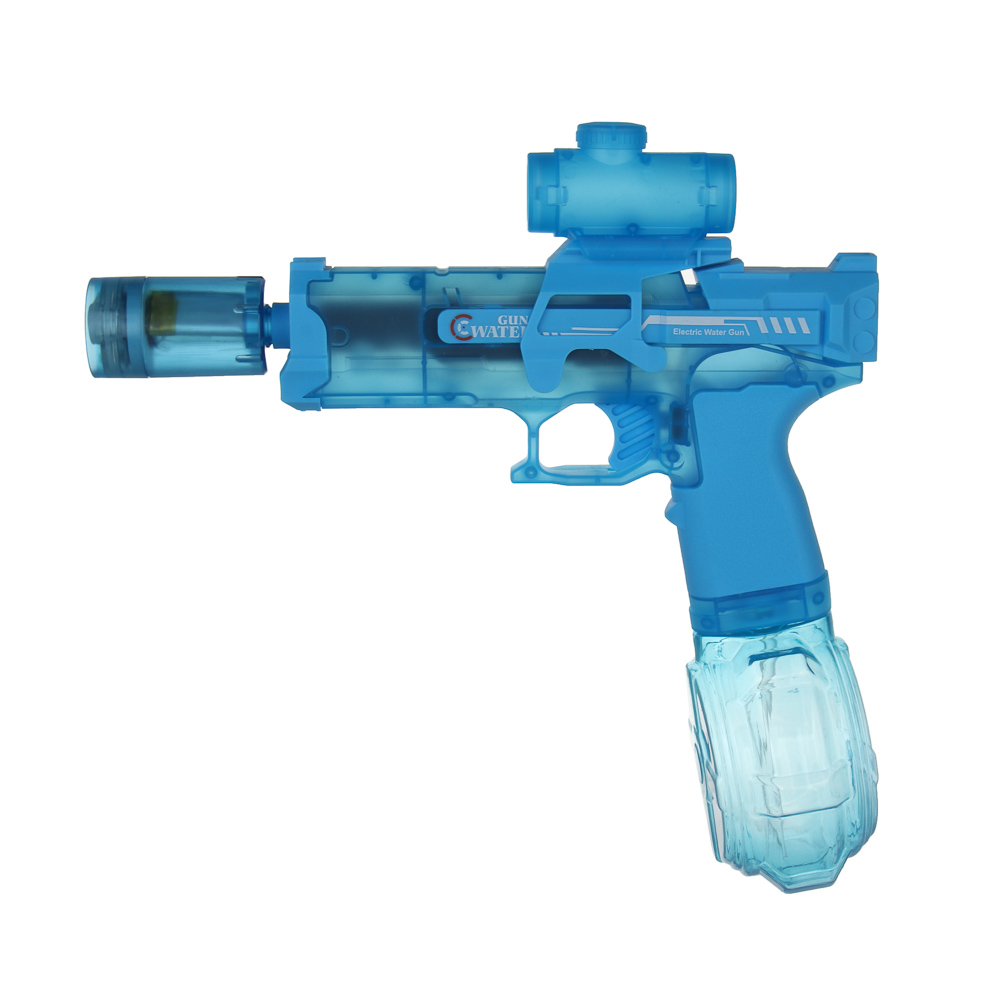 Водный пистолет электрический, 320мл, РР, свет, вибрация, АКБ, арт.№ 261-812
