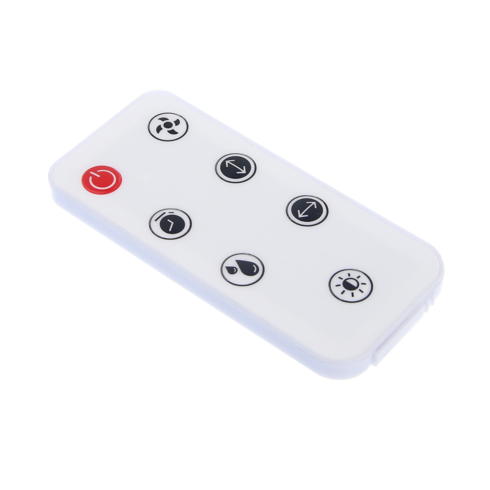 Вентилятор напольный с увлажнителем тм LEBEN 33Вт, 160мл, d24см, 220в, таймер, пульт ДУ, белый, арт.№ 243-014