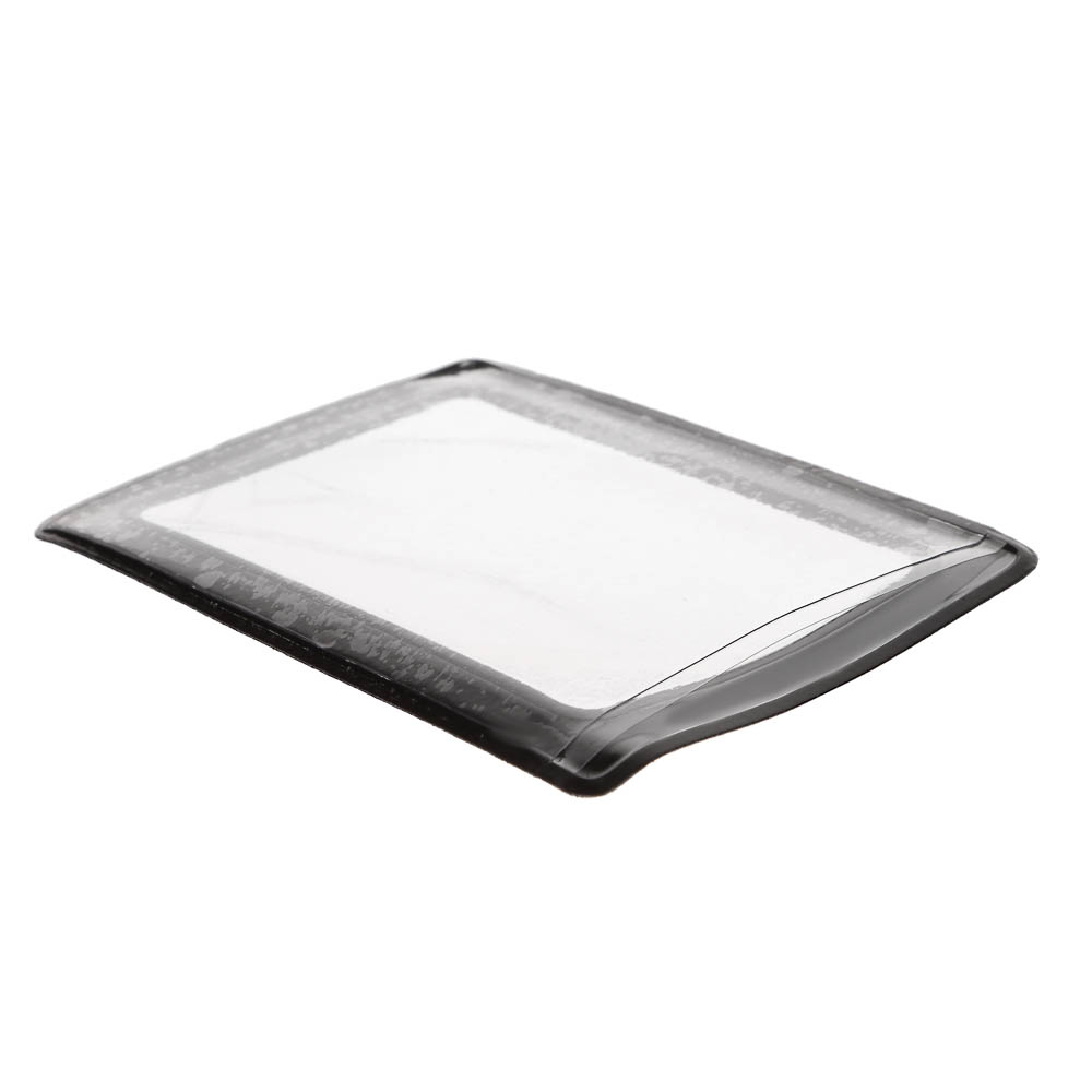 Картхолдер, 9,5x0,1x6см, 1ряд, 2карт, черный, арт.№ 303-080