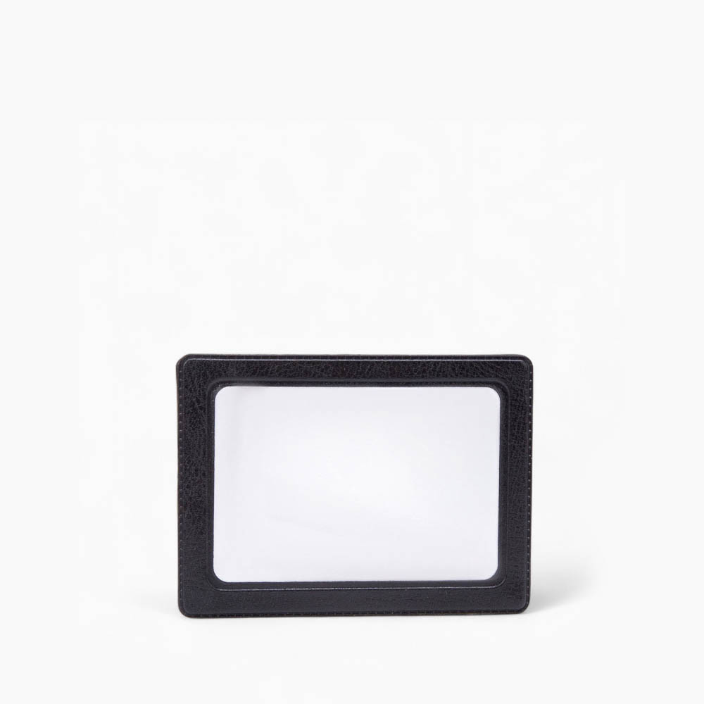 Картхолдер, 9,5x0,1x6см, 1ряд, 2карт, черный, арт.№ 303-080