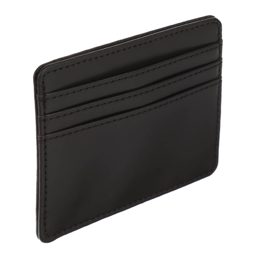 Картхолдер 10,2x0,4x8,2 см, отд д/карт, иск кожа, черный, арт.№ 303-081