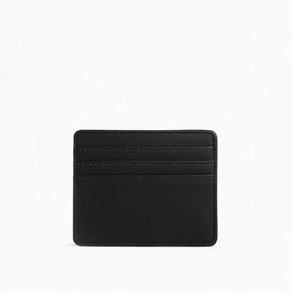 Картхолдер 10,2x0,4x8,2 см, отд д/карт, иск кожа, черный, арт.№ 303-081