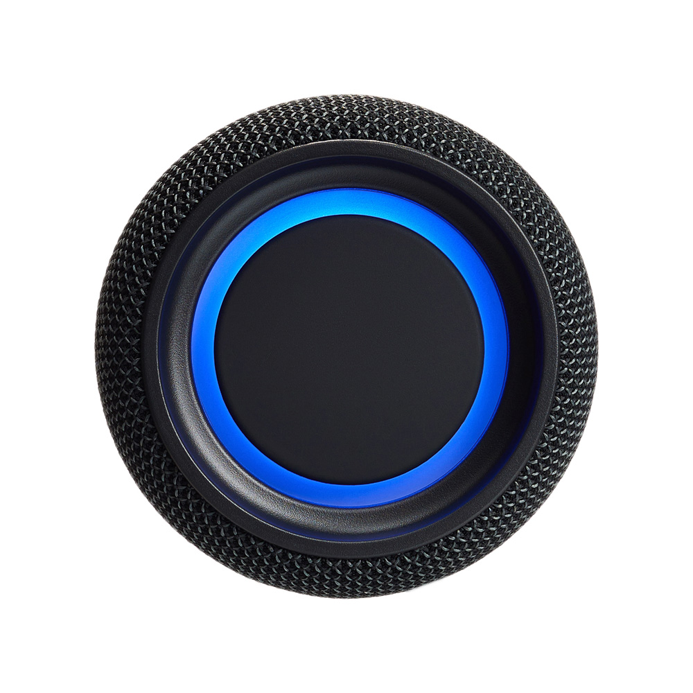 Колонка беспроводная BY EchoTube 8Вт, 2000мАч, BT5.3, USB, AUX, тканевый корпус,ВШГ 9x24x9см, черный, арт.№ 443-104