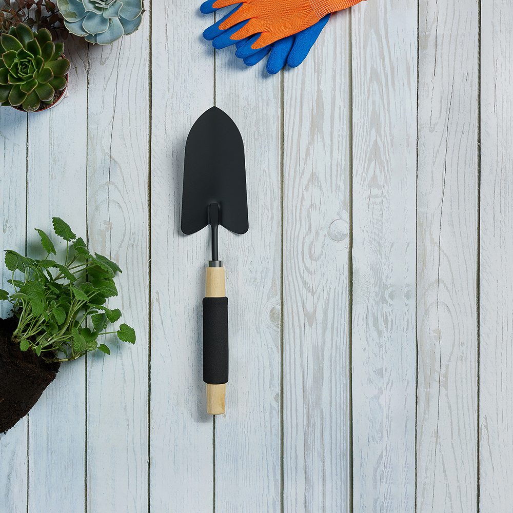 INBLOOM Лопатка садовая, 36х8см, дерево, поролон, металл, арт.№ 181-036