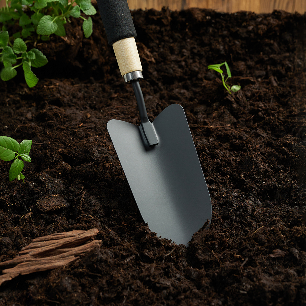 INBLOOM Лопатка садовая, 36х8см, дерево, поролон, металл, арт.№ 181-036