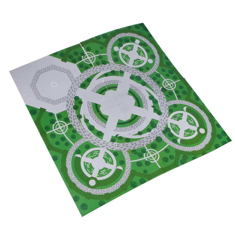 BY Русские Супергерои Конструктор "Главный храм ВСР" 1042 дет., ABS, 59,5х40х9см, арт.№ 265-594