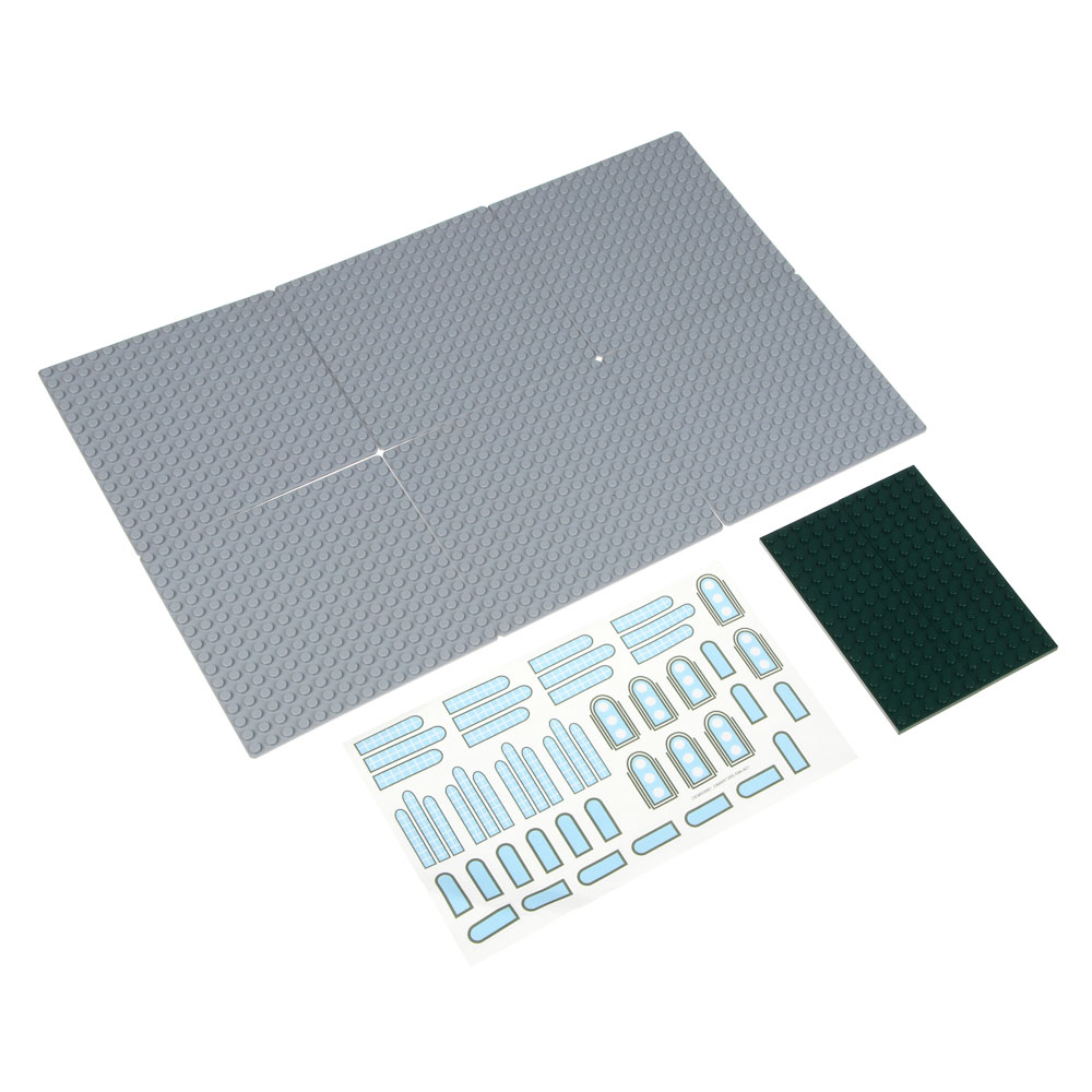 BY Русские Супергерои Конструктор "Главный храм ВСР" 1042 дет., ABS, 59,5х40х9см, арт.№ 265-594