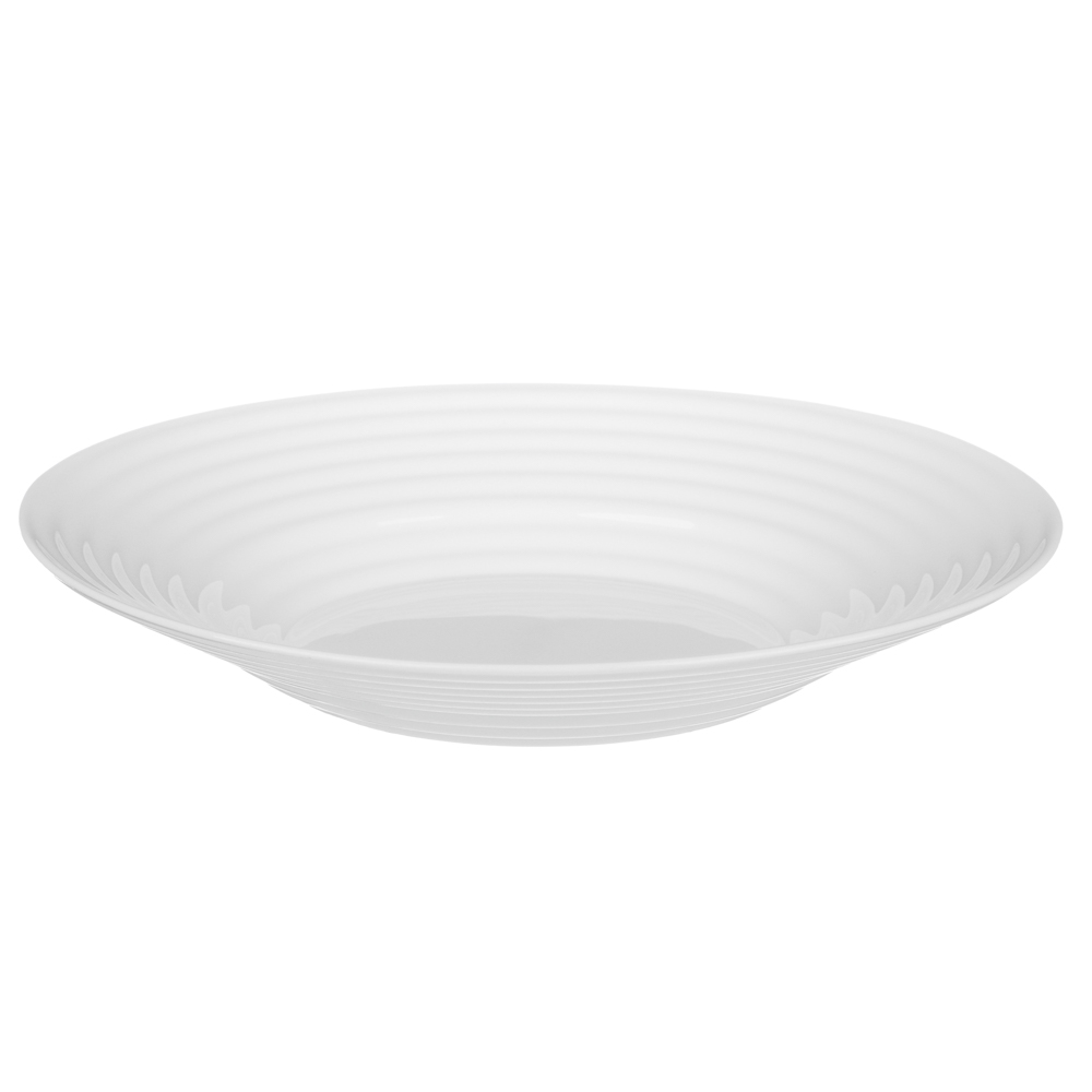 MILLIMI Бароло Тарелка суповая 21,5см белая опаловое стекло, арт.№ 818-374