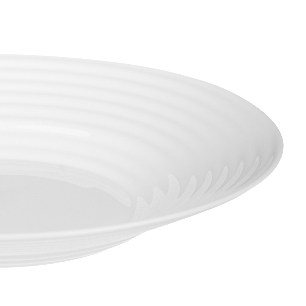MILLIMI Бароло Тарелка суповая 21,5см белая опаловое стекло, арт.№ 818-374