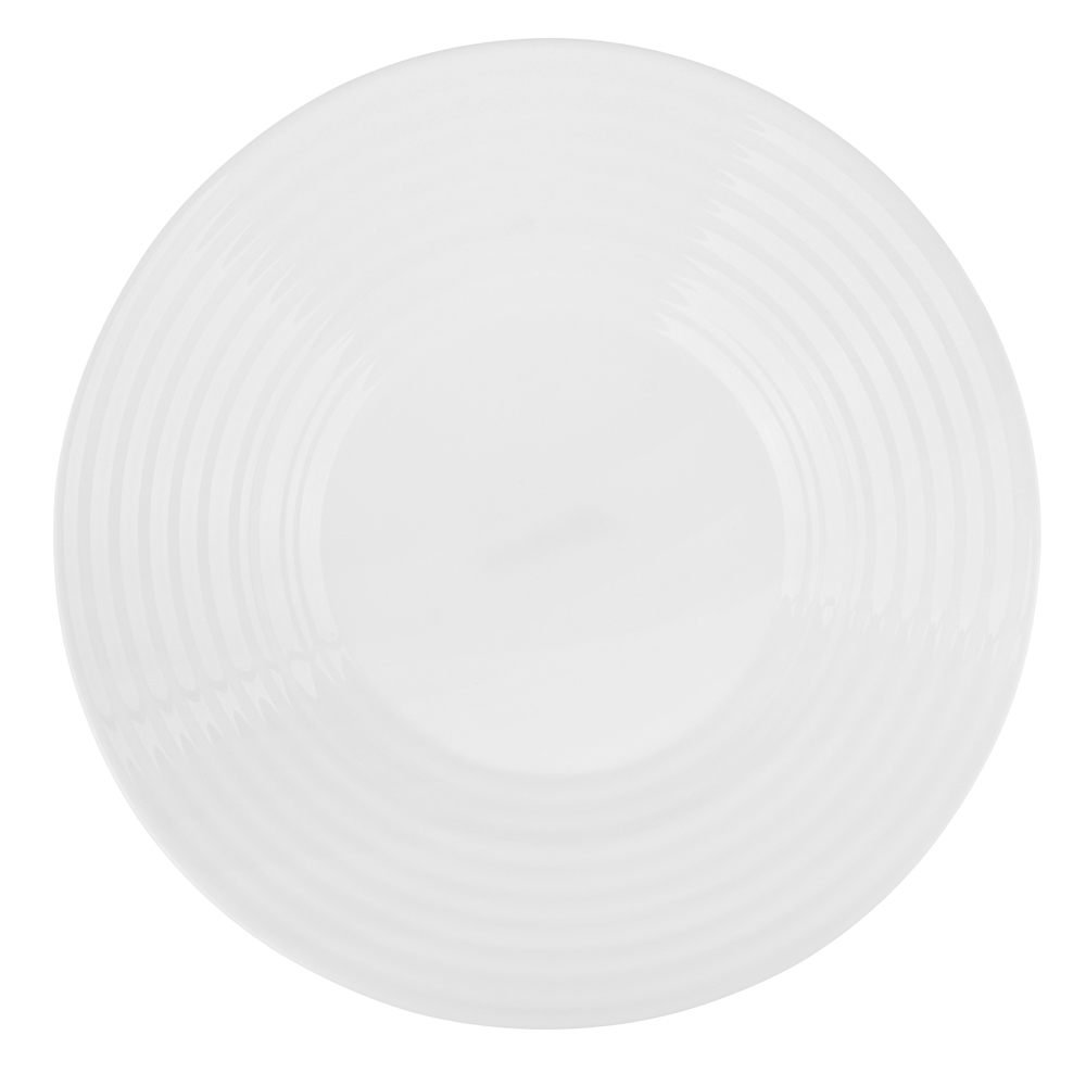 MILLIMI Бароло Тарелка суповая 21,5см белая опаловое стекло, арт.№ 818-374