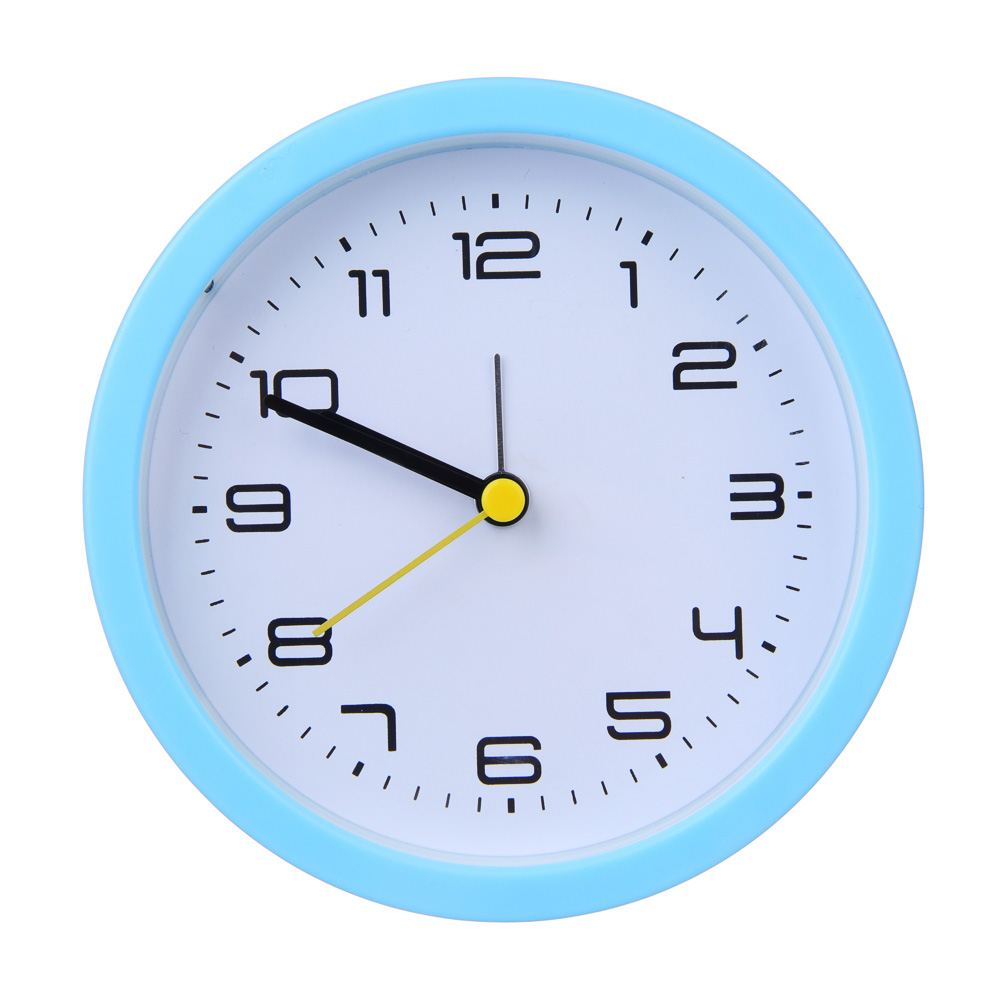 LADECOR CHRONO Будильник с подсветкой, 1*АА, 12x4x12 см, пластик, 4 цвета, арт.№ 529-038