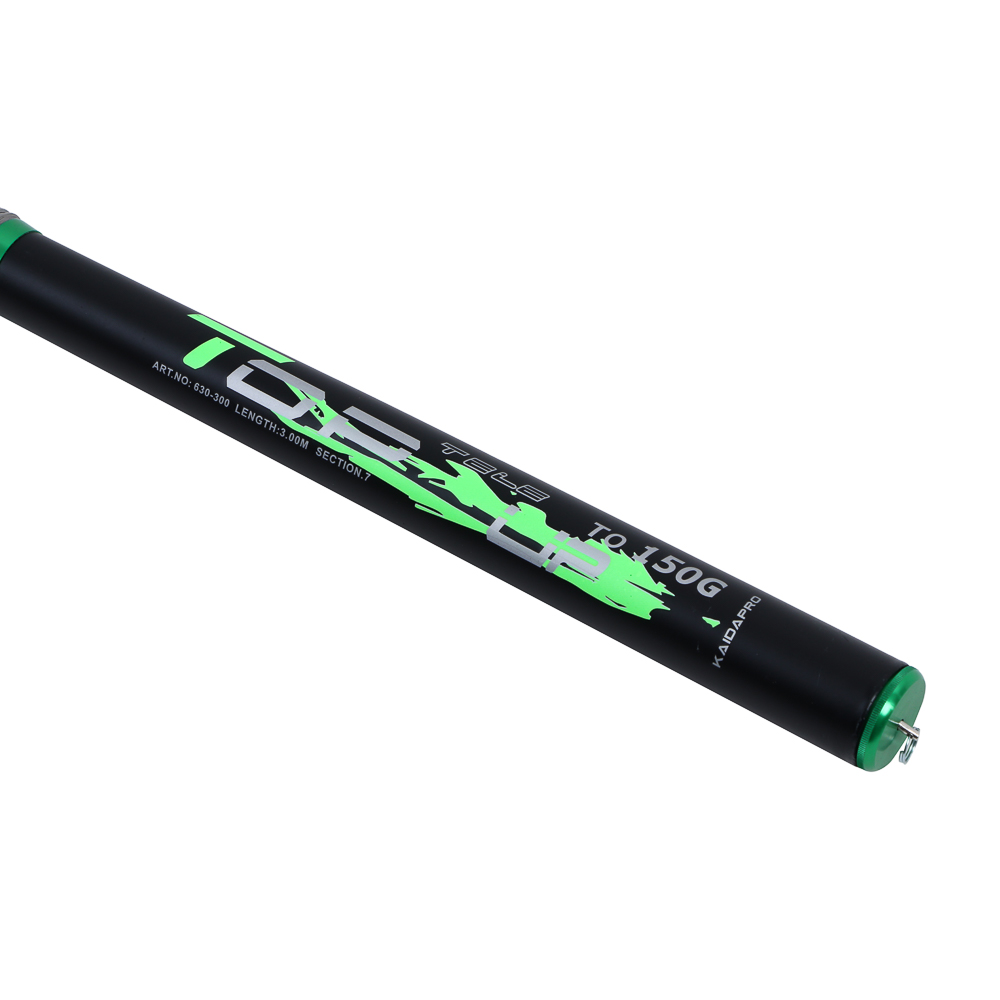 KAIDA Удилище телескопическое TOP, до 150гр, 3,0м, арт.№ 149-233