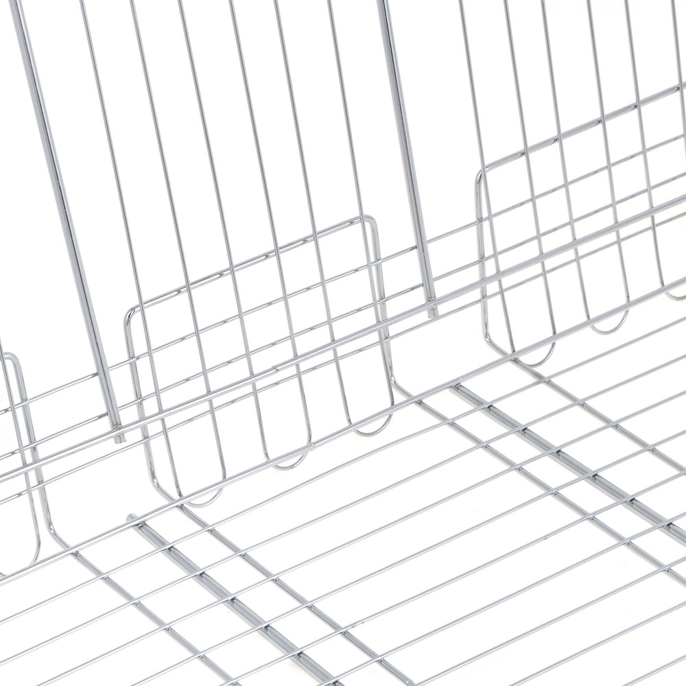 Решетка-гриль хром. тм GRILLBOOM, 30х40х7см, арт.№ 104-025