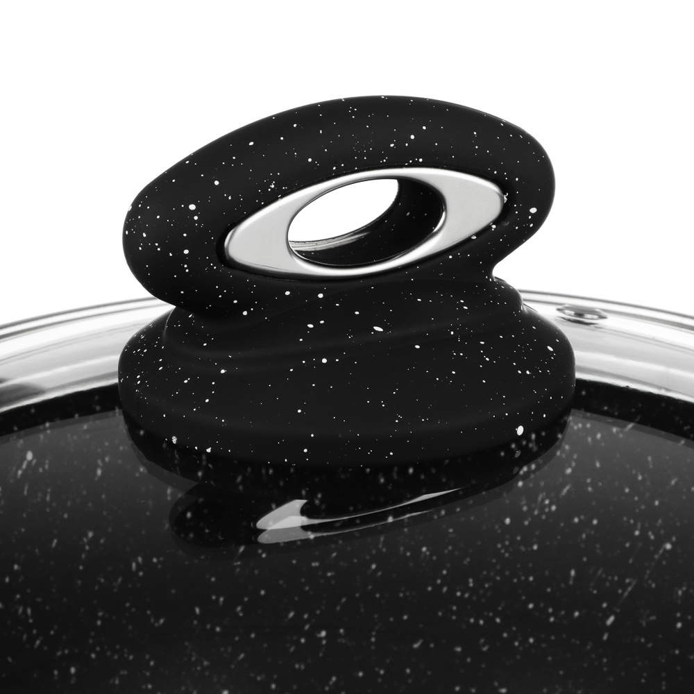 SATOSHI Валанс Наб.посуд.8пр, а/пр.покр.:кастр.+крышки:2.3л;3.8л; ковш+крышка1,3л;сков.24,28см, арт.№ 846-622