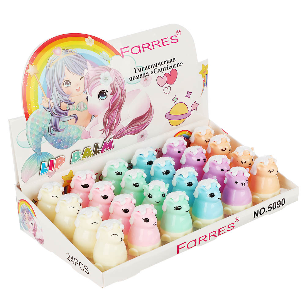 Гигиеническая помада "Capricorn (Единорог)" тм Farres 6 г, арт.№ 330-607