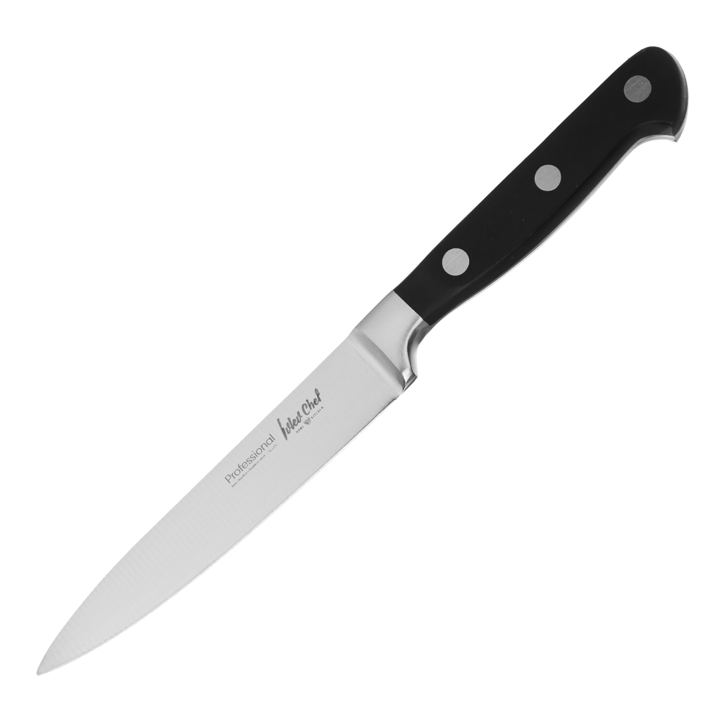 Ivlev Chef Profi Нож кухонный универсальный 12,7см, кованый, нерж.сталь 5Cr15, арт.№ 803-314