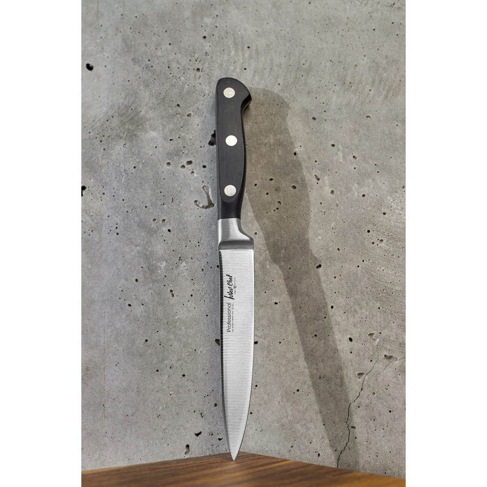 Ivlev Chef Profi Нож кухонный универсальный 12,7см, кованый, нерж.сталь 5Cr15, арт.№ 803-314