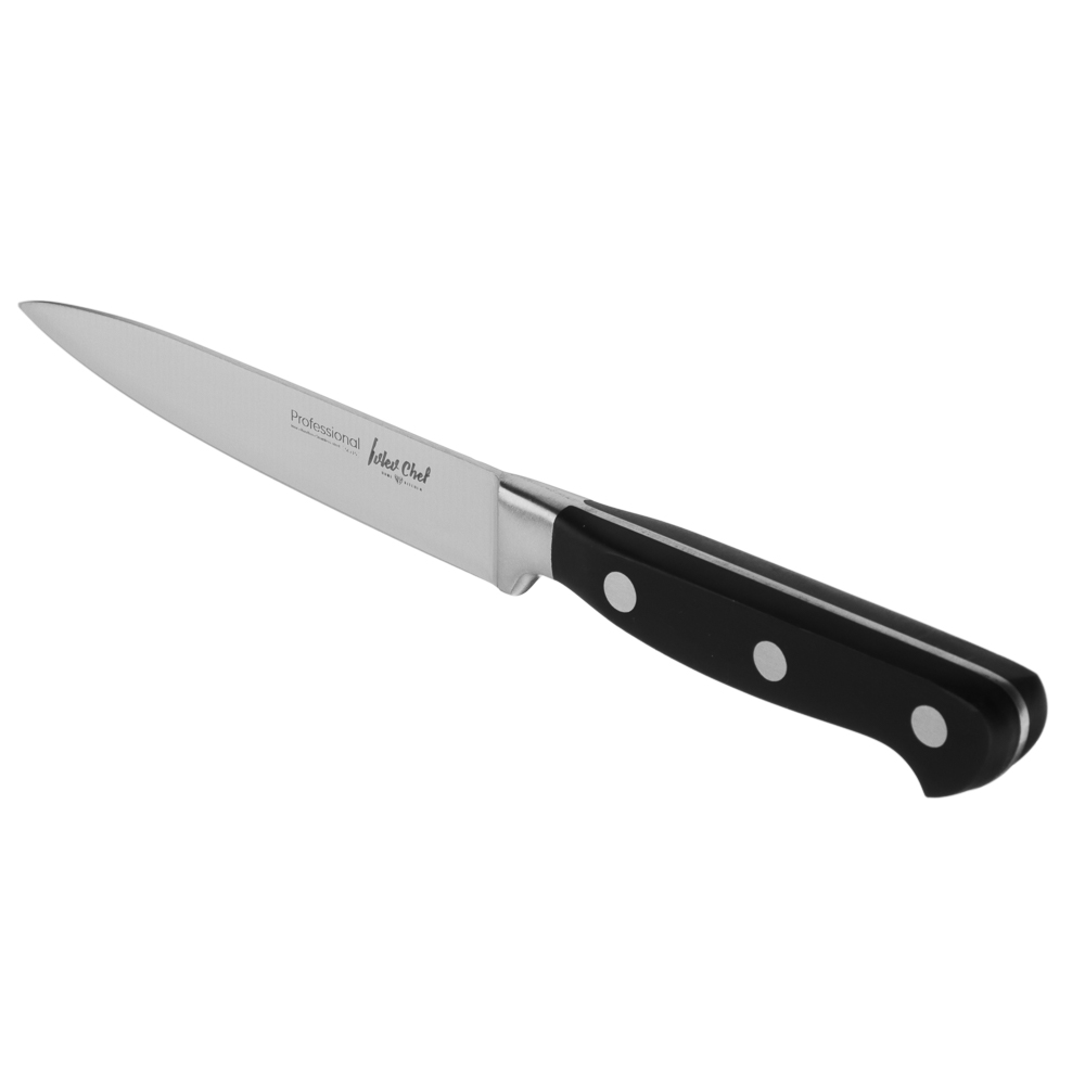 Ivlev Chef Profi Нож кухонный универсальный 12,7см, кованый, нерж.сталь 5Cr15, арт.№ 803-314