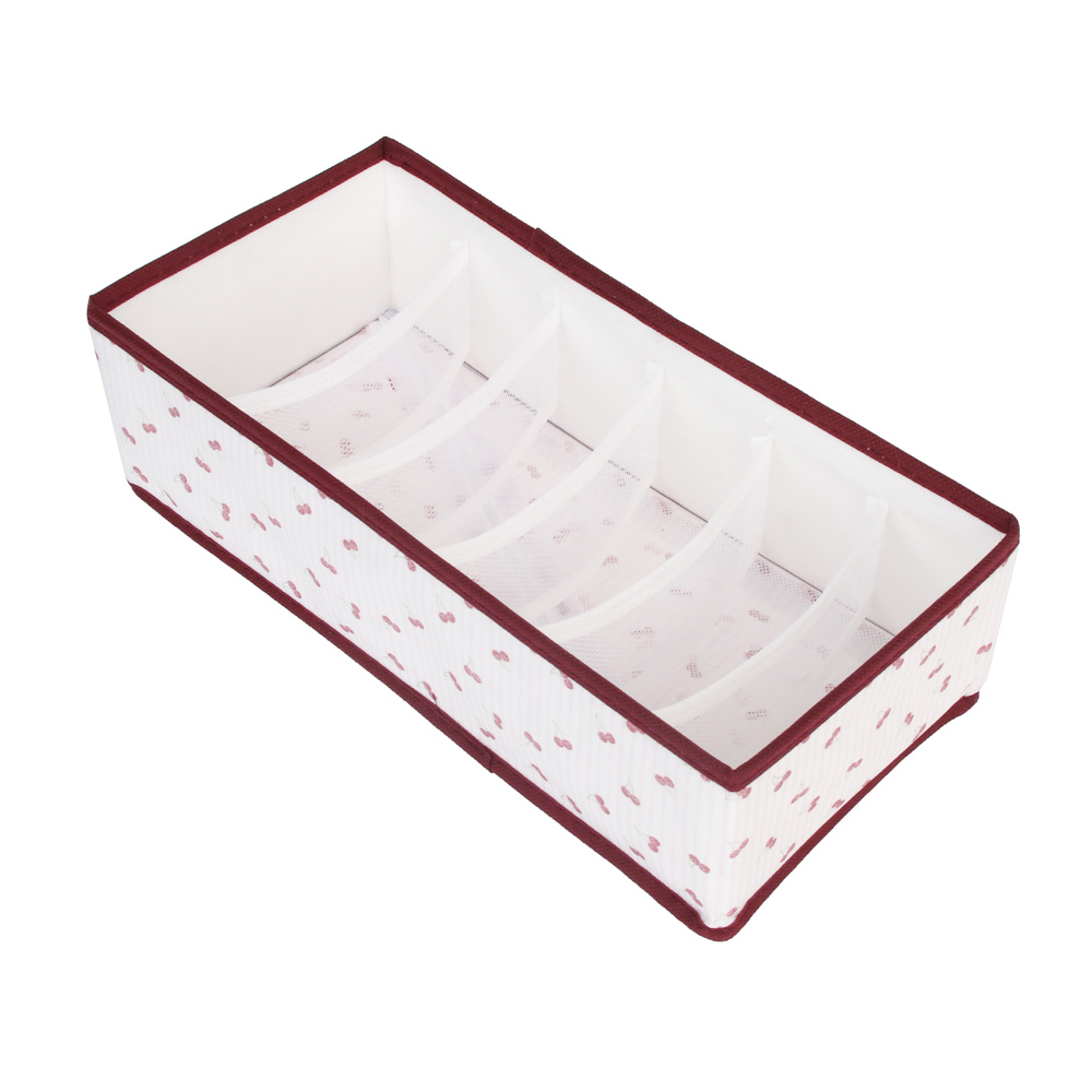 Кофр-органайзер для хранения тм  VETTA Черри, 32*15*10 см без крышки, арт.№ 457-872