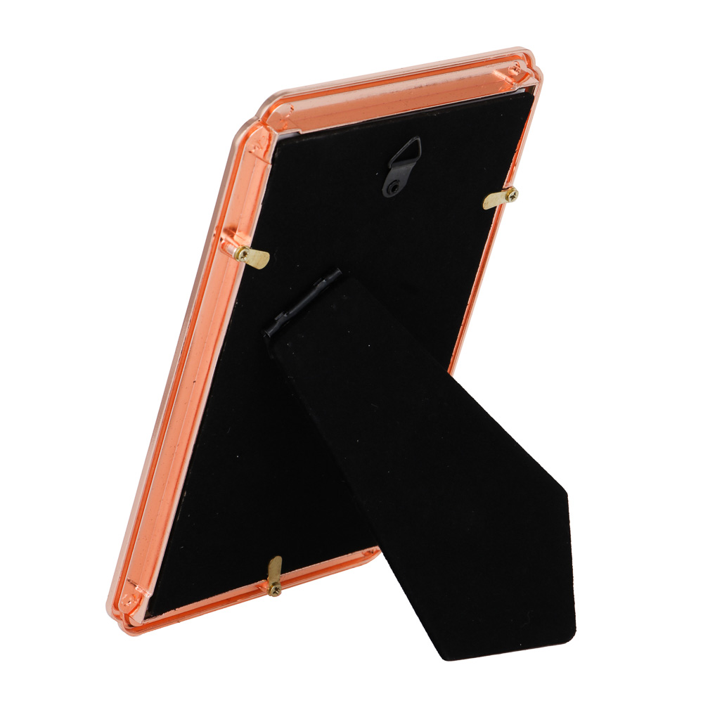 Фоторамка, 10х15 см, металл, цвет белый, арт.3-7, арт.№ 520-865