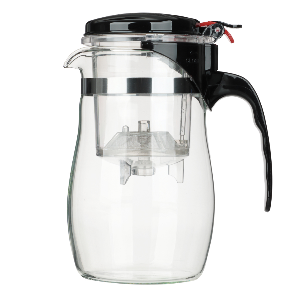 Чайник заварочный с кнопкой тм VETTA 750 мл, стекло, арт.№ 850-275