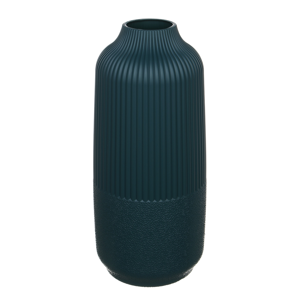 Ваза, 11х30,5х6,5 см, пластик, 2 цвета, арт.№ 502-198