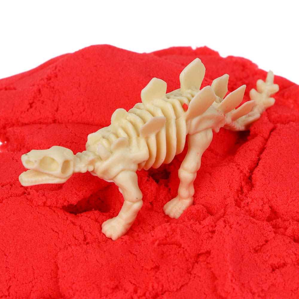 ХОББИХИТ Набор для творчества "Кинетический песок с формочками", 7,5х6,5х7см, 6 цветов, арт.№ 285-229