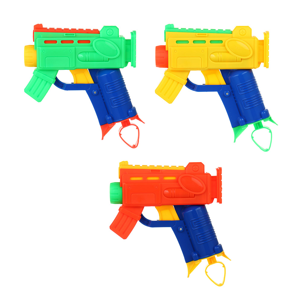 ИГРОЛЕНД Бластер с шариками "Быстрая атака", PP, ABS, 15,7х3,8х21,3 см, 3 дизайна, арт.№ 261-776