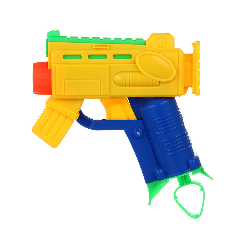 ИГРОЛЕНД Бластер с шариками "Быстрая атака", PP, ABS, 15,7х3,8х21,3 см, 3 дизайна, арт.№ 261-776