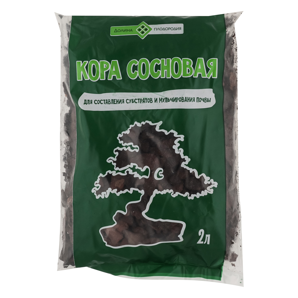 Кора сосновая 2л, арт.№ 115-013