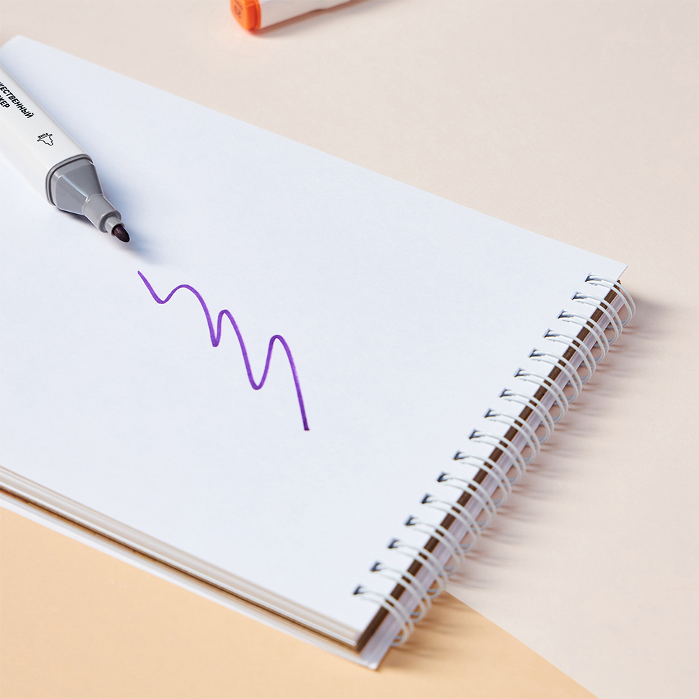 Маркеры худож. BY Русские Супергерои 36цв., 2-стор. (круг./кисточка), коробка-подставка на магните, арт.№ 801-042