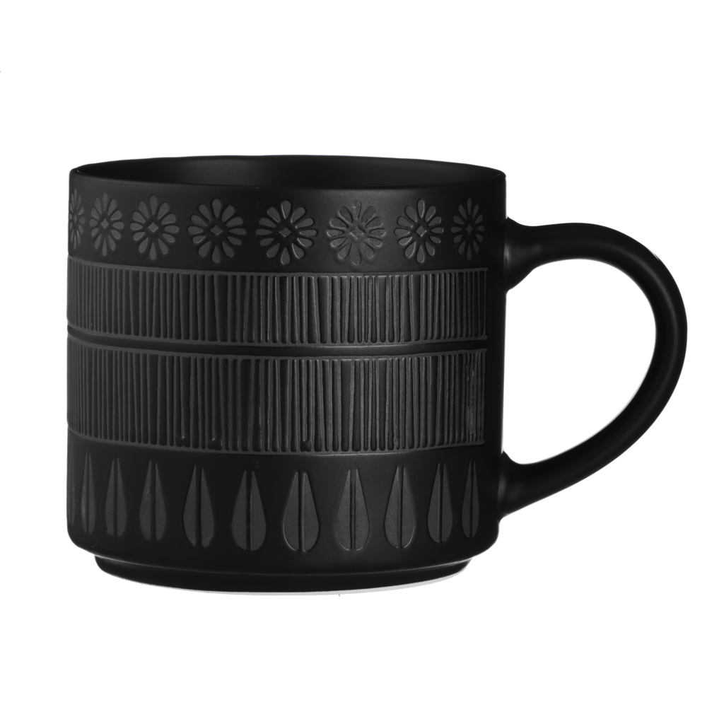 MILLIMI Инь Ян Кружка 460мл, фарфор, 4 дизайна, арт.№ 806-190