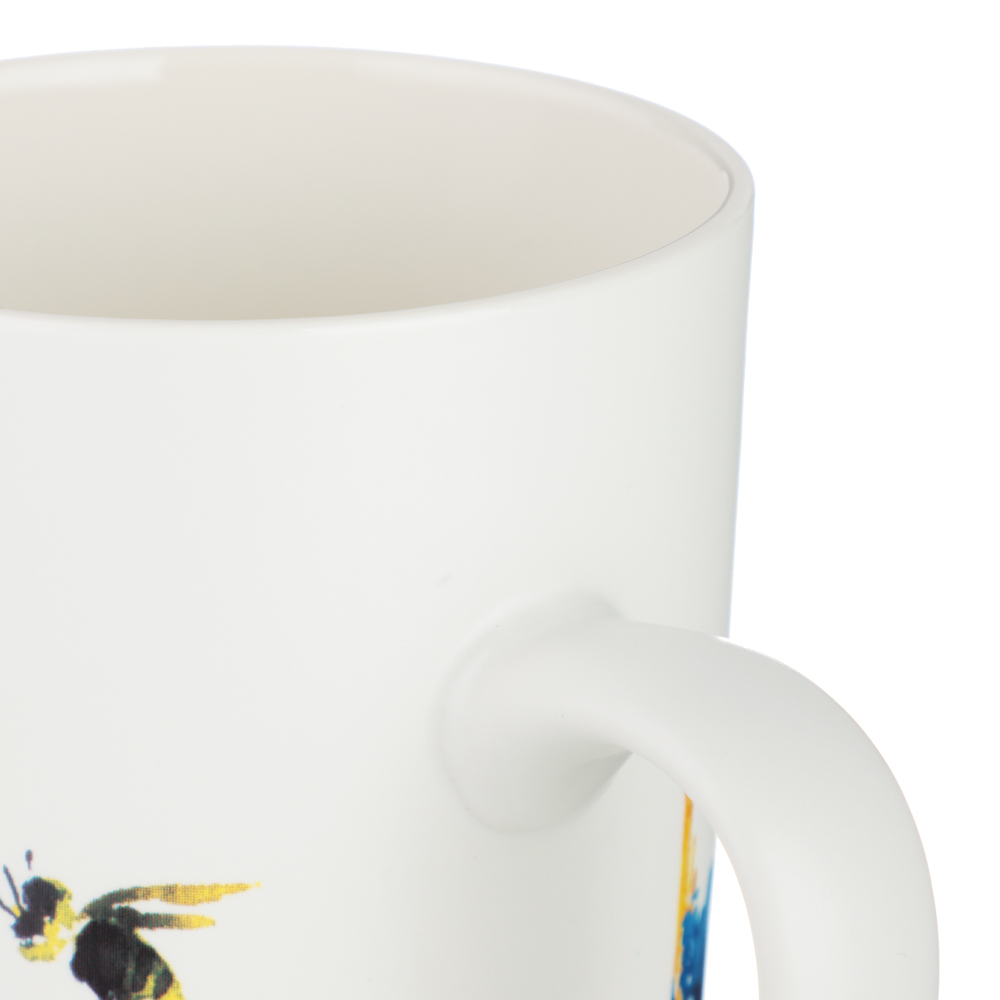 MILLIMI Акварель Кружка 380мл, фарфор, 4 дизайна, арт.№ 806-202