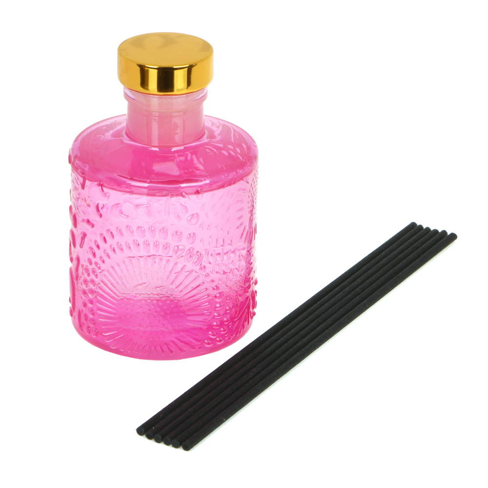 LADECOR Аромадиффузор с палочками, 100 мл, с палочками, Английский дуб/Золотой янтарь/Папайя и кокос, арт.№ 412-050