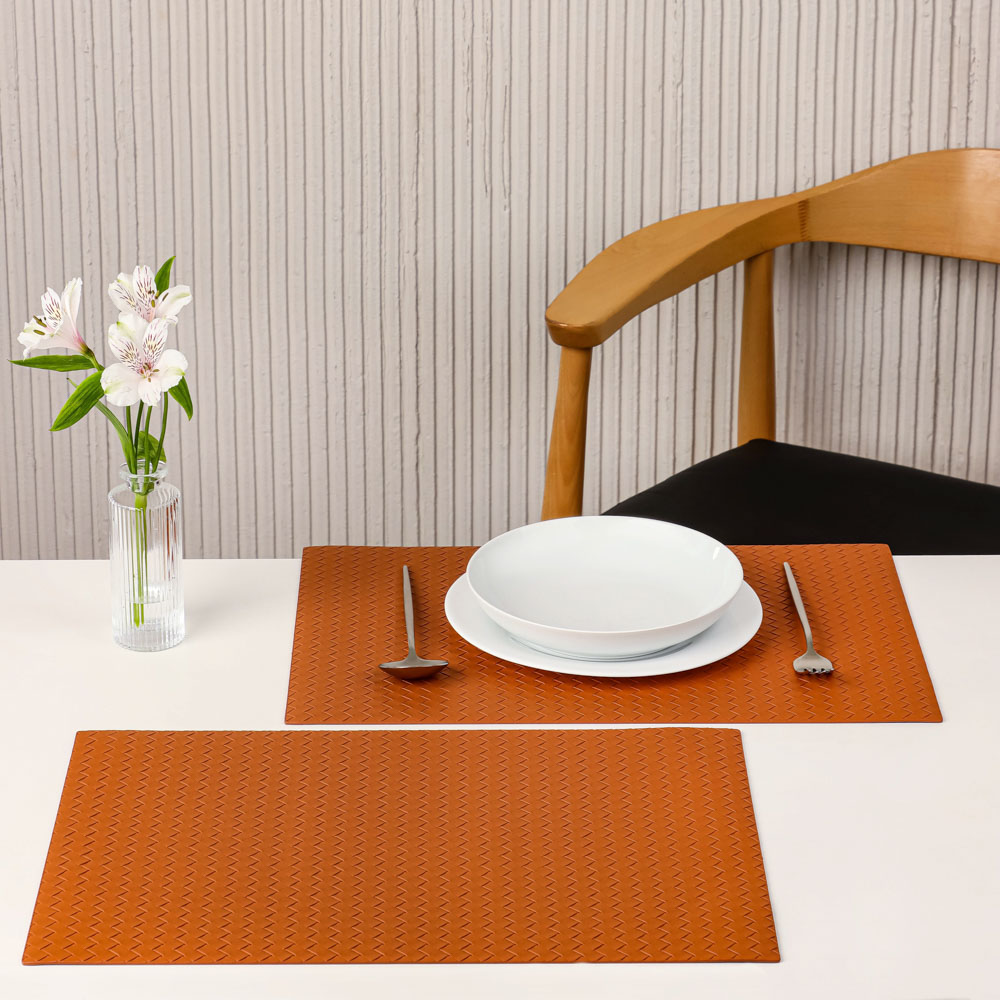 Салфетка сервировочная, 30x45см, "Кожа", арт.№ 890-348