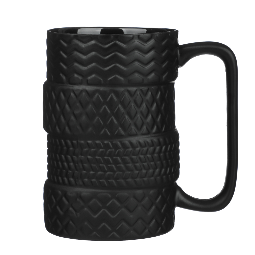 Кружка 380мл, тм MILLIMI Шины, фарфор, арт.№ 806-354