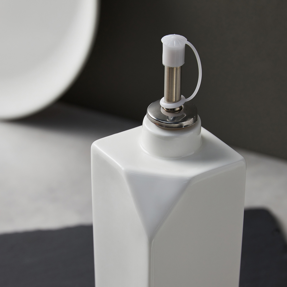 Ivlev Chef Элеганс Бутылка для масла, 350мл, 6х6х18,5см, фарфор, арт.№ 824-564