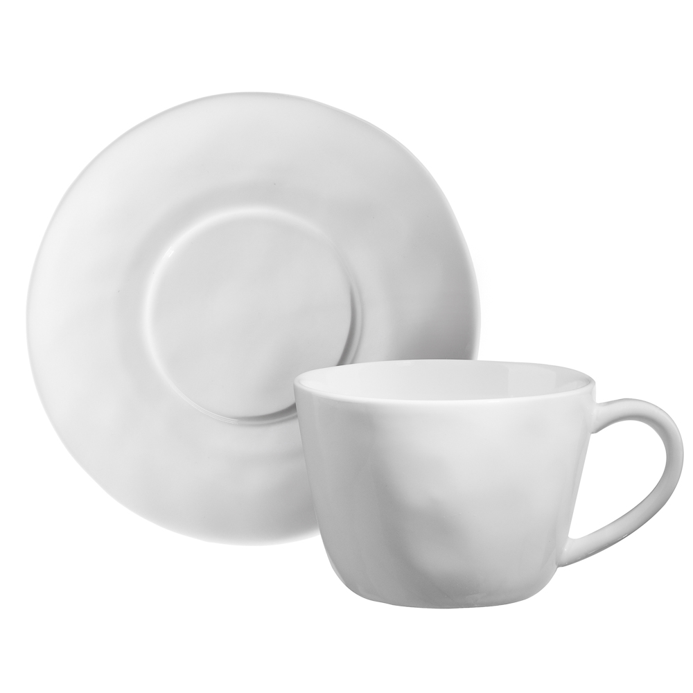 Ivlev Chef Вейв Набор чайный 2пр., чашка 200мл, блюдце 13см, фарфор, арт.№ 816-312