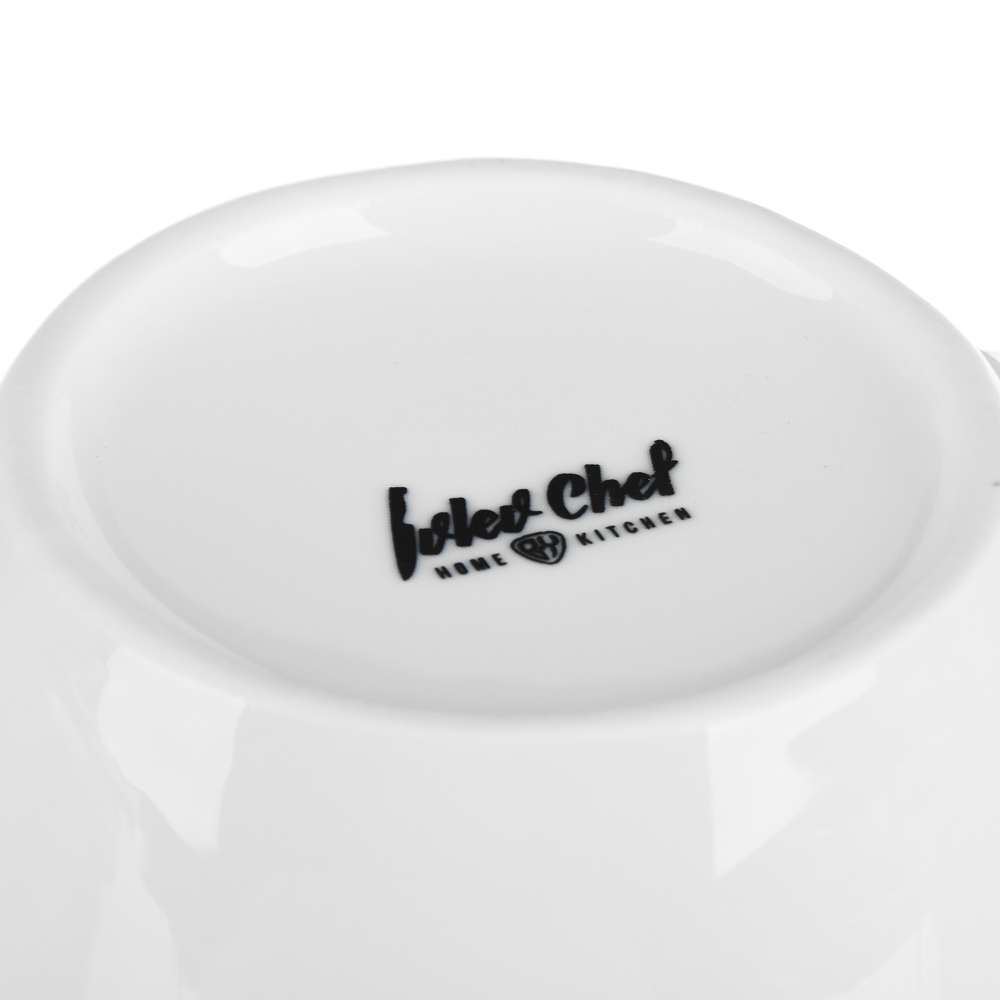 Ivlev Chef Вейв Набор чайный 2пр., чашка 200мл, блюдце 13см, фарфор, арт.№ 816-312