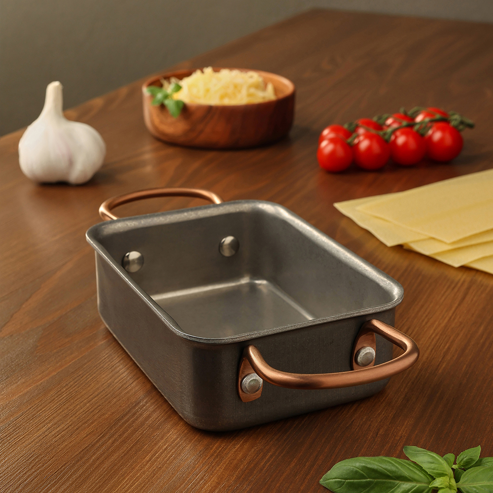 Ivlev Chef Ladoga Противень 14х10х5см индукция, нерж.сталь 18/10, арт.№ 822-006