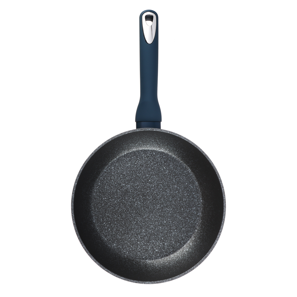 SATOSHI Ривьера Сковорода литая d24см, антипригарное покрытие мрамор, индукция, арт.№ 846-724