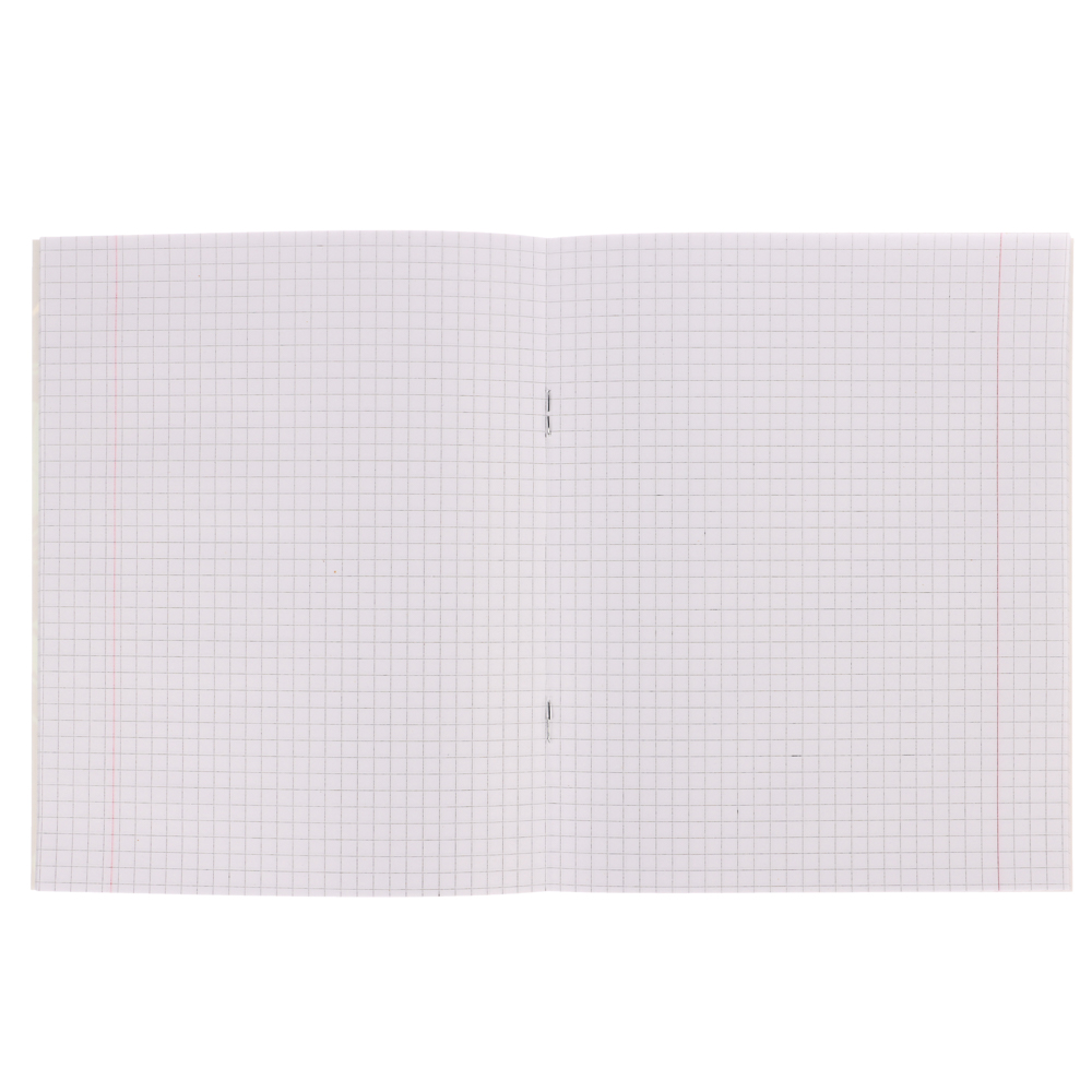 Тетрадь школьная 18 листов в клетку, БЕЛЫЕ ЛИСТЫ, обложка картон 190 г/м2, "Бэд Панда" 4 дизайна, арт.№ 579-039