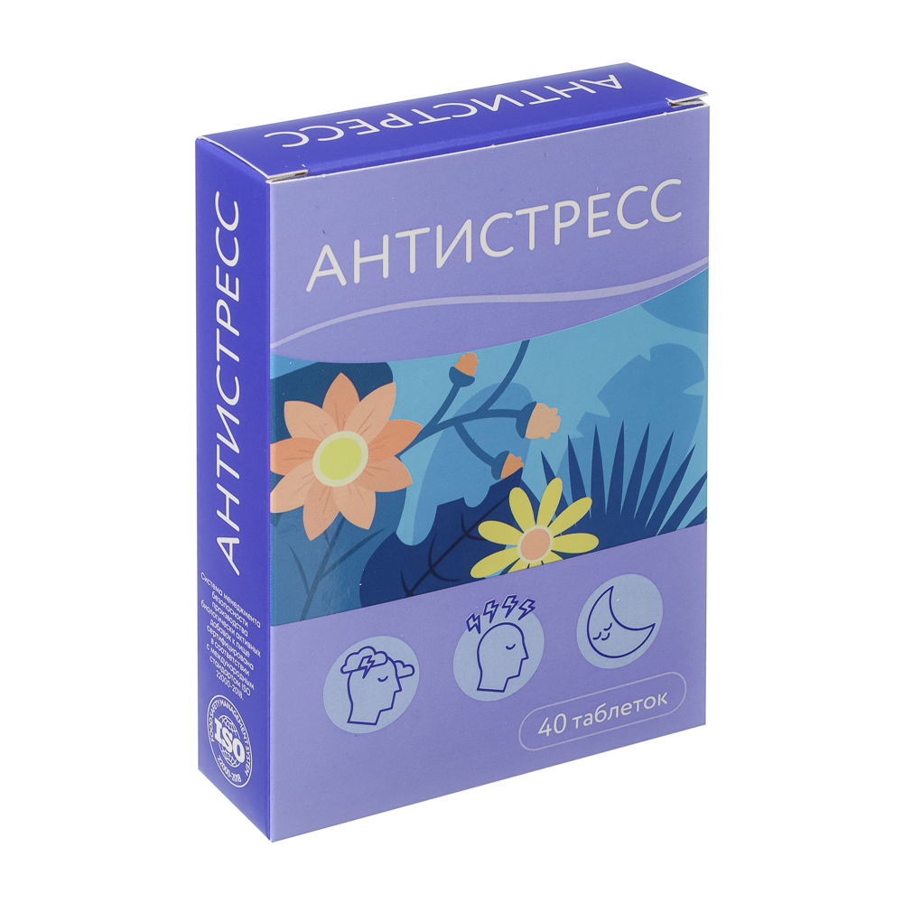 БАД "Антистресс" Мирролла, 40табл, арт.№ 015-211