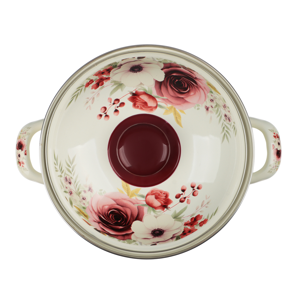 Кастрюля эмалированная VETTA Лаура, 18см, 2л, индукция, арт.№ 894-557