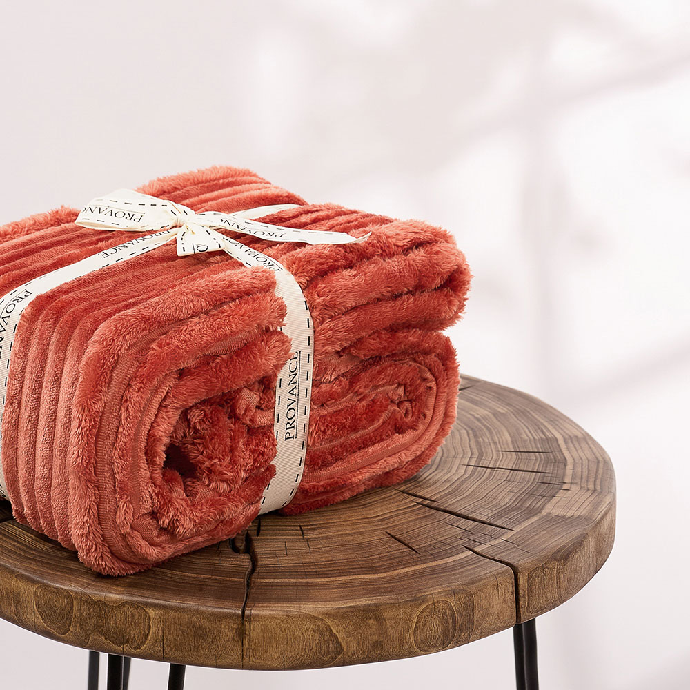 PROVANCE Кантри Плед 180х200см, 100% полиэстер, 280 г/м2, 2 цвета, арт.№ 486-216