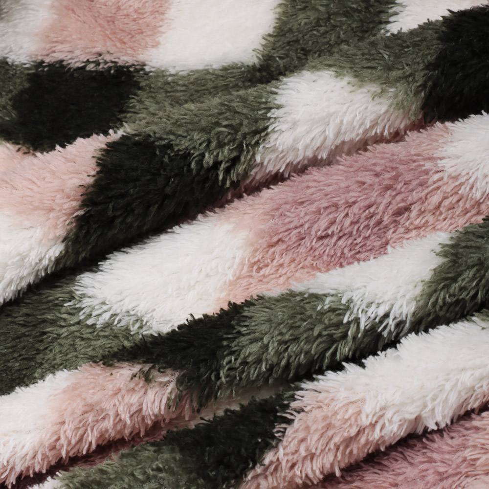 PROVANCE Кантри Плед клетка тедди, 150х200см, 100% полиэстер, арт.№ 486-217