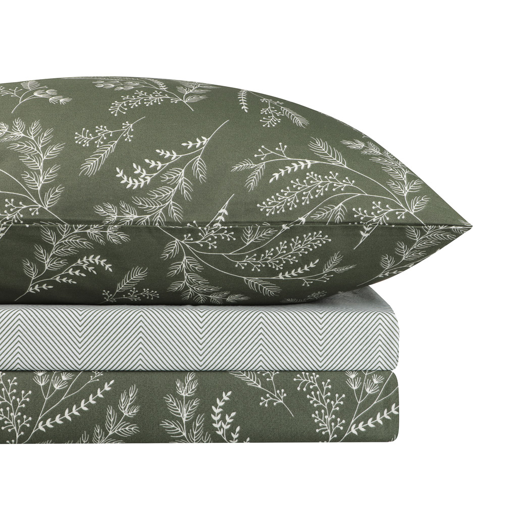 PROVANCE Кантри Комплект постельного белья евро (4 предмета), поплин, 100% хлопок, 3 цвета, арт.№ 421-382