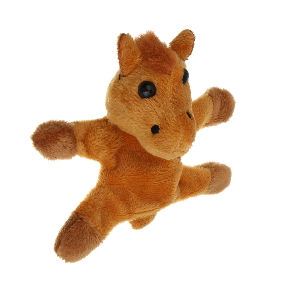 СНОУ БУМ Магнит в виде лошадки 9x10x5 см, полиэстер, 3 дизайна, арт.№ 705-507